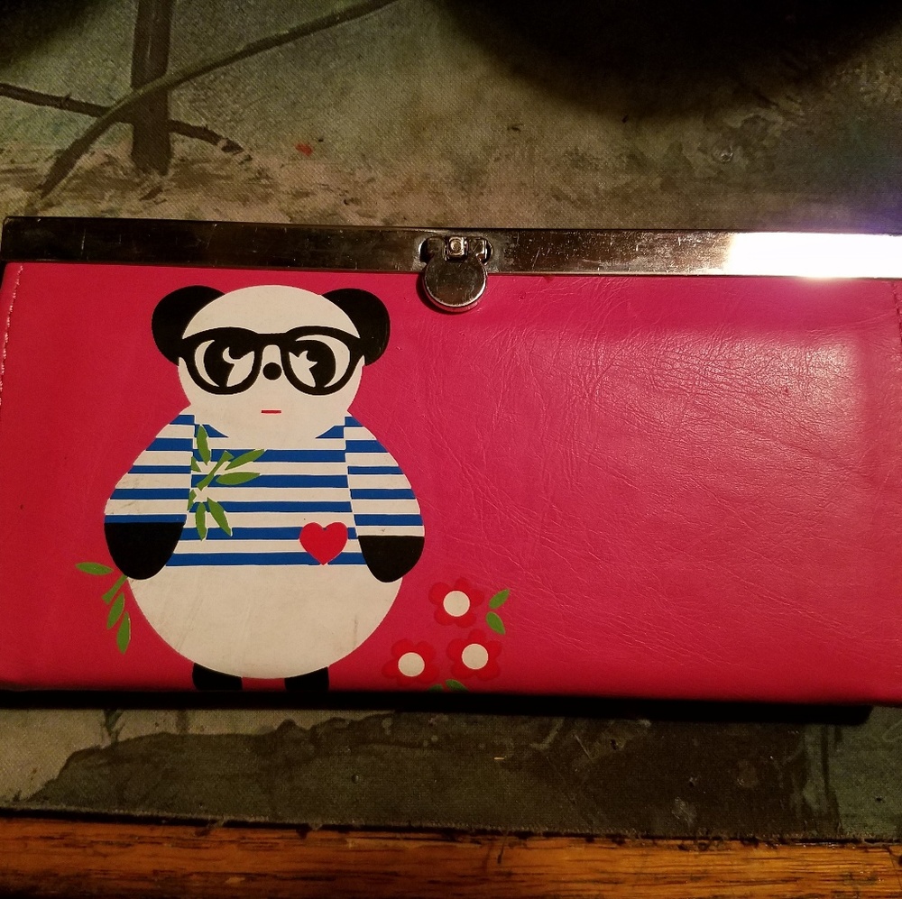 Pink Panda Wallet